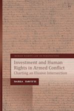 Investment and Human Rights in Armed Conflict cover