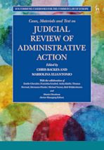 Cases, Materials and Text on Judicial Review of Administrative Action cover