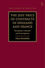 The Just Price of Contracts in England and France cover