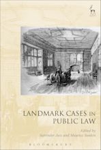 Landmark Cases in Public Law cover