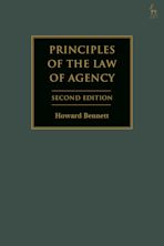 Principles of the Law of Agency cover