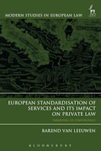 European Standardisation of Services and its Impact on Private Law cover