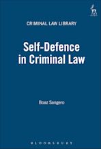 Self-Defence in Criminal Law cover