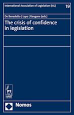 The Crisis of Confidence in Legislation cover