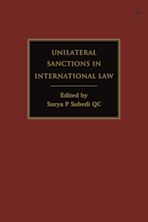 Unilateral Sanctions in International Law cover