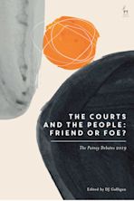 The Courts and the People: Friend or Foe? cover