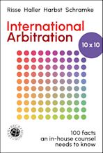 International Arbitration 10x10 cover