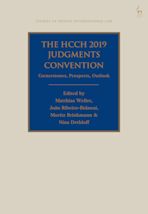 The HCCH 2019 Judgments Convention cover