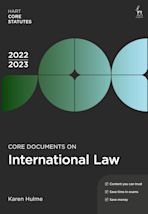 Core Documents on International Law 2022-23 cover