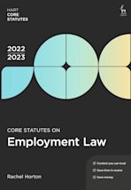 Core Statutes on Employment Law 2022-23 cover