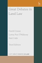 Great Debates in Land Law cover