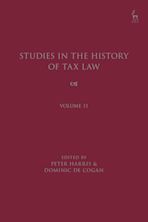 Studies in the History of Tax Law, Volume 11 cover