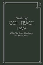 Scholars of Contract Law cover