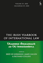 The Irish Yearbook of International Law, Volume 15, 2020 cover