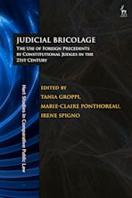 Judicial Bricolage cover
