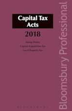 Capital Tax Acts 2018 cover