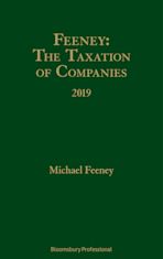 Feeney: The Taxation of Companies 2019 cover