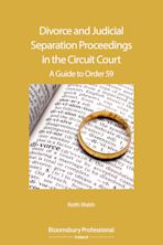 Divorce and Judicial Separation Proceedings in the Circuit Court cover