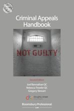 Criminal Appeals Handbook cover