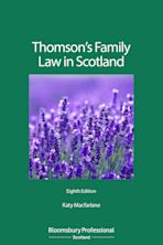 Thomson's Family Law in Scotland cover