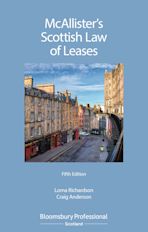 McAllister's Scottish Law of Leases cover