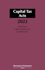 Capital Tax Acts 2022 cover