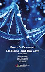 Mason’s Forensic Medicine and the Law cover