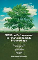 1KBW on Enforcement in Financial Remedy Proceedings cover