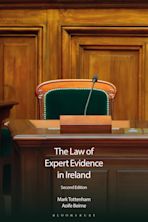 The Law of Expert Evidence in Ireland cover