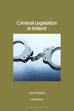 Criminal Legislation in Ireland cover