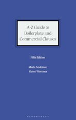 A-Z Guide to Boilerplate and Commercial Clauses cover