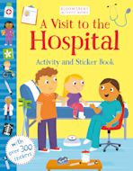 A Visit to the Hospital Activity and Sticker Book cover