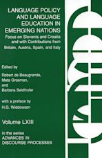 Language Policy and Language Education in Emerging Nations cover