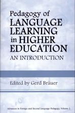 Pedagogy of Language Learning in Higher Education cover