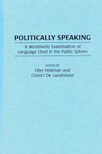 Politically Speaking cover