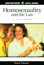 Homosexuality and the Law cover