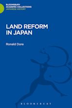 Land Reform in Japan cover