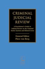 Criminal Judicial Review cover