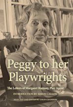 Peggy to her Playwrights cover