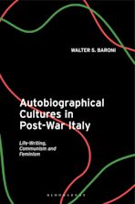 Autobiographical Cultures in Post-War Italy cover