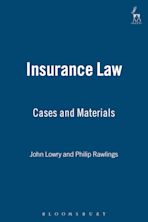 Insurance Law: Cases and Materials cover