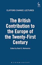 The British Contribution to the Europe of the Twenty-First Century cover