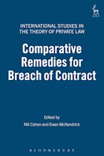 Comparative Remedies for Breach of Contract cover