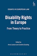 Disability Rights in Europe cover