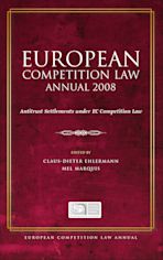 European Competition Law Annual 2008 cover