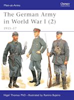 The German Army in World War I (2) cover