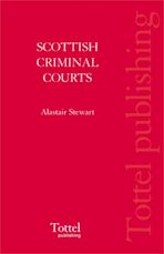Scottish Criminal Courts in Action cover