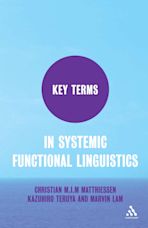 Key Terms in Systemic Functional Linguistics cover