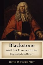 Blackstone and his Commentaries cover