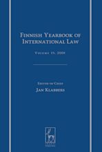 Finnish Yearbook of International Law, Volume 19, 2008 cover